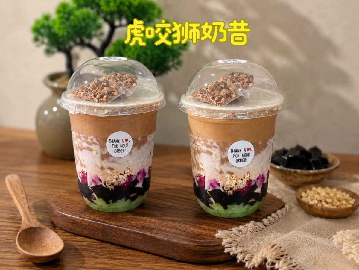 Mango Jasmine Shake — 芒果茉莉奶昔