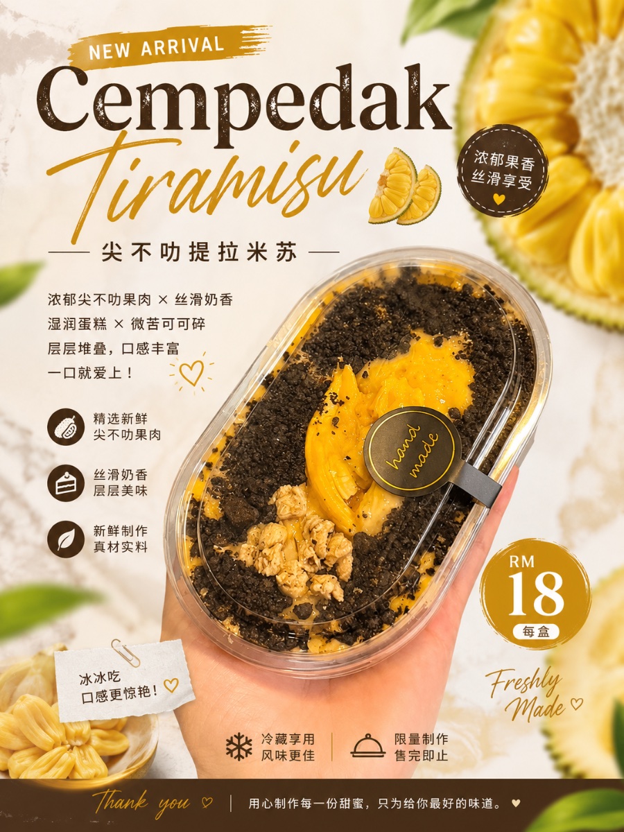 Cempedak Tiramisu